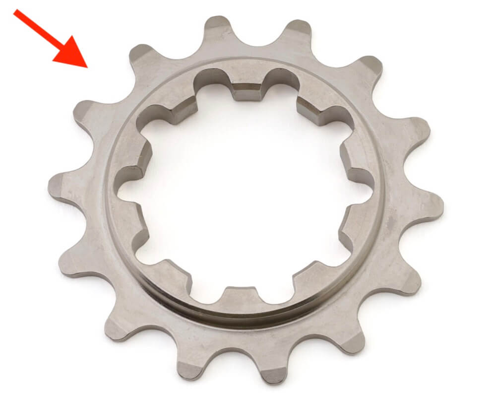 profile steel cog