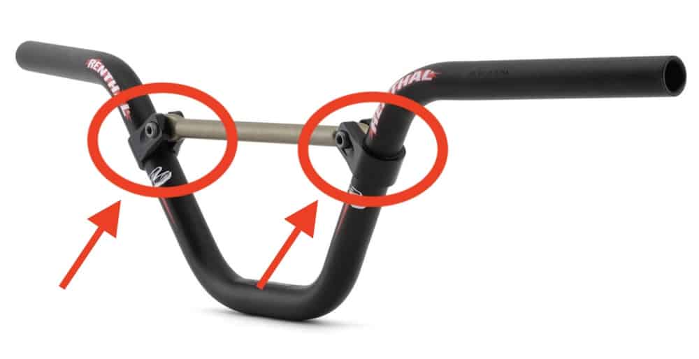 renthal moto bmx handlebar performance on track