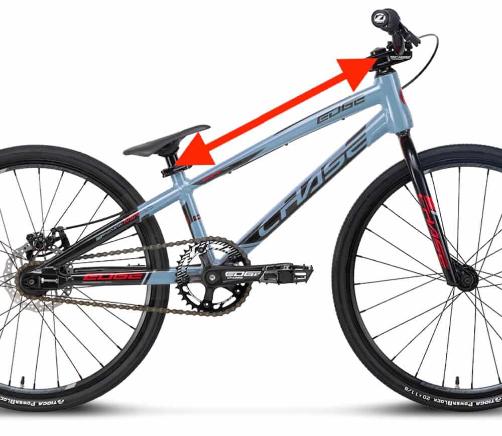 right bmx race frame size