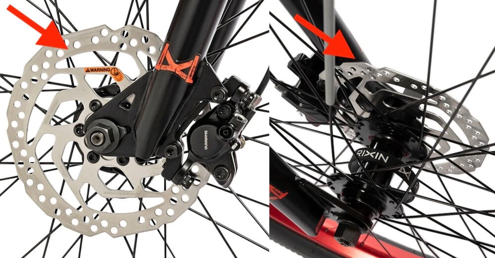 rixin aspect bike hydraulic disc brakes
