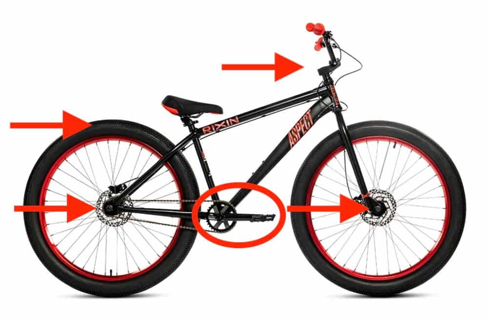 rixin aspect bike specs weight price
