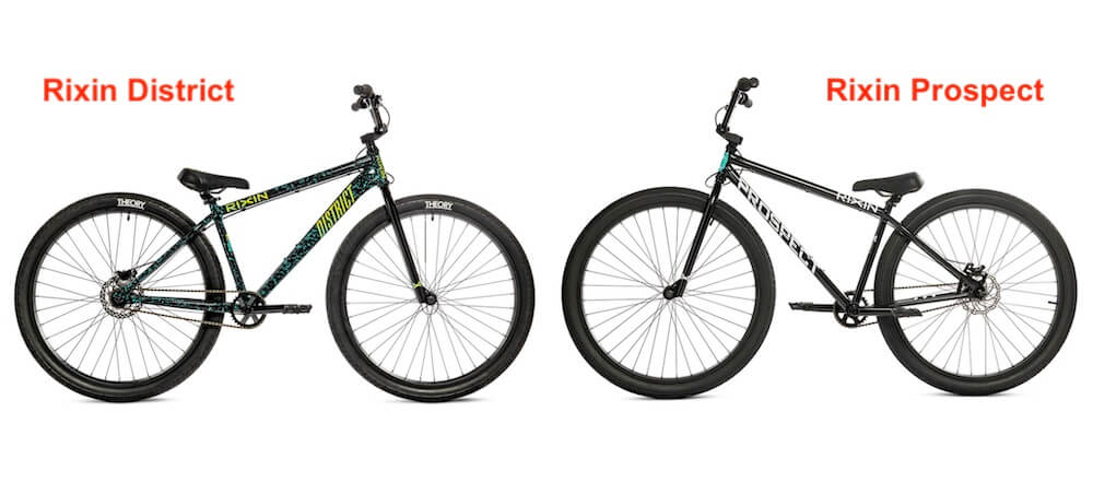 rixin district 29 vs prospect 29 bike