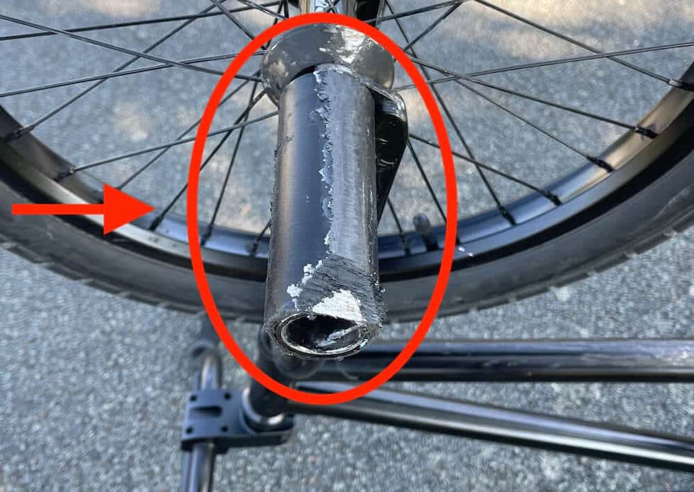 rotate your 4.5 inch bmx pegs regularly