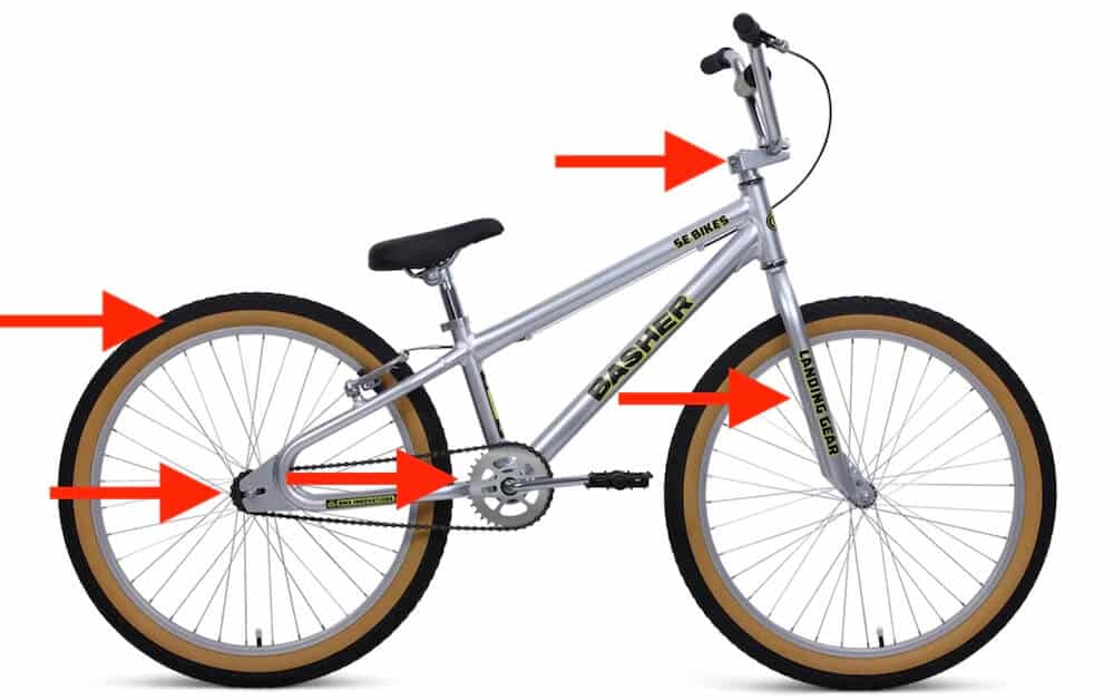 se basher 24 bmx specs weight price
