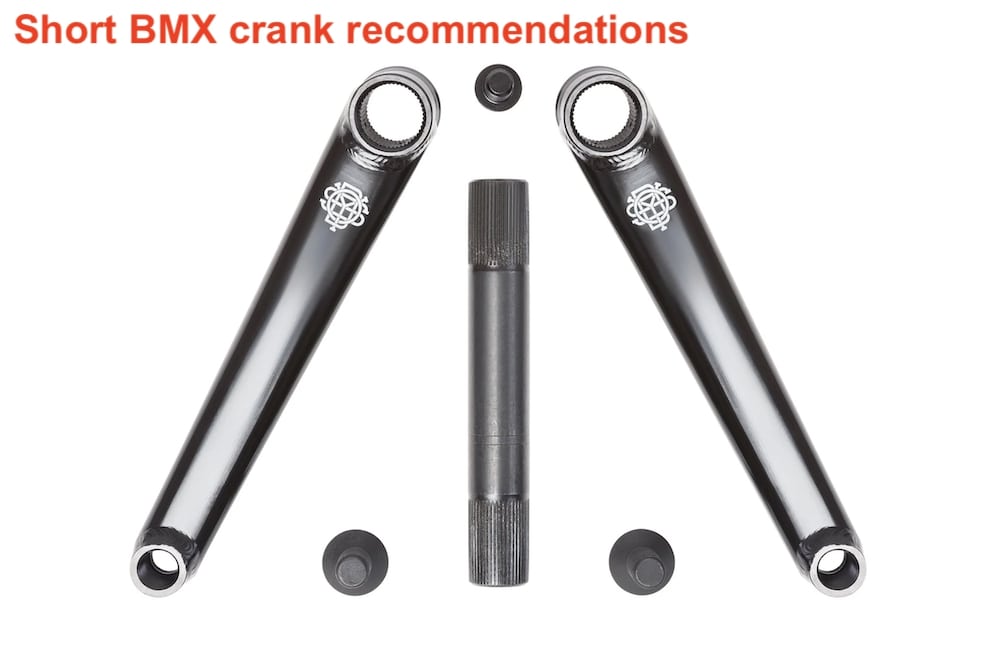 short bmx crank recommendations