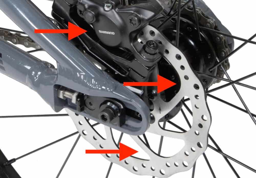 simple and reliable bmx junior race bike brakes