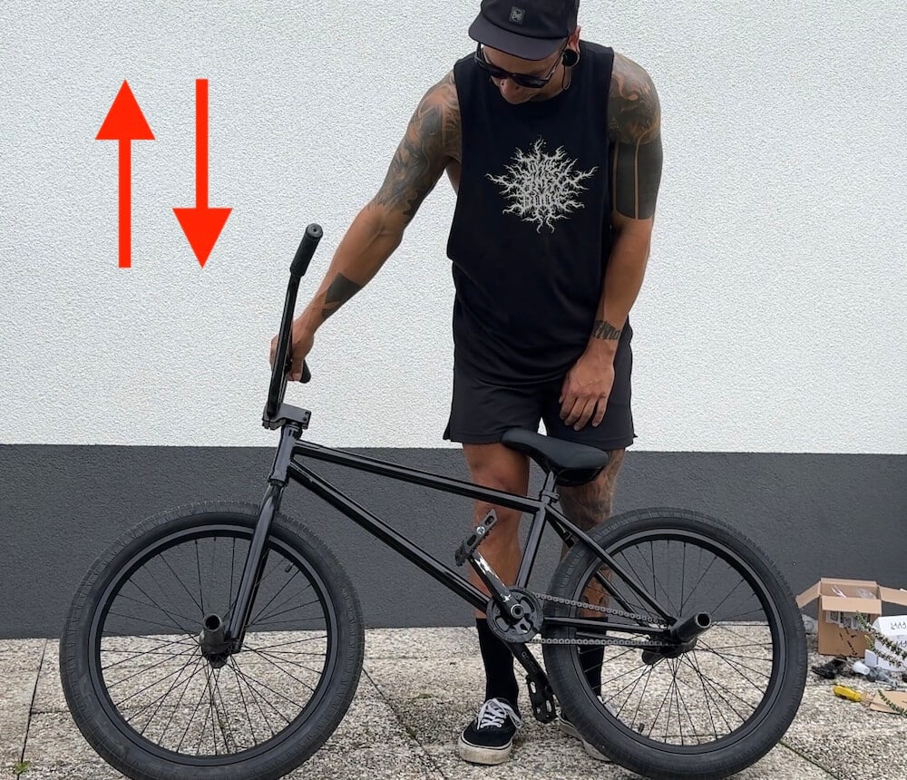 sizing up or sizing down your bmx frame