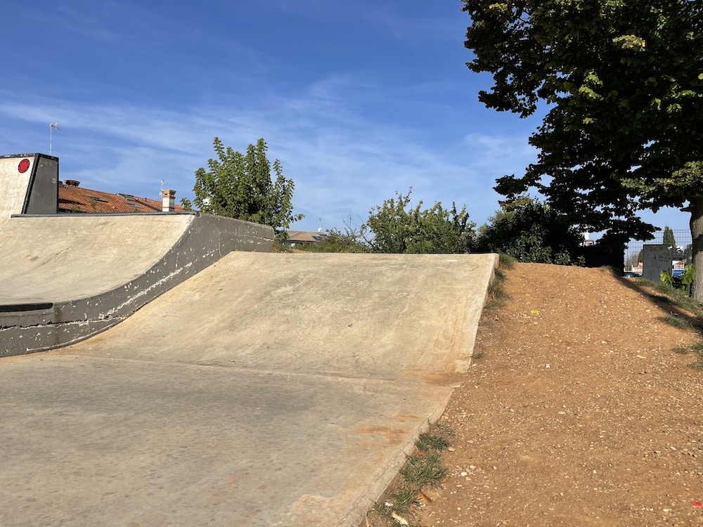 skatepark bank