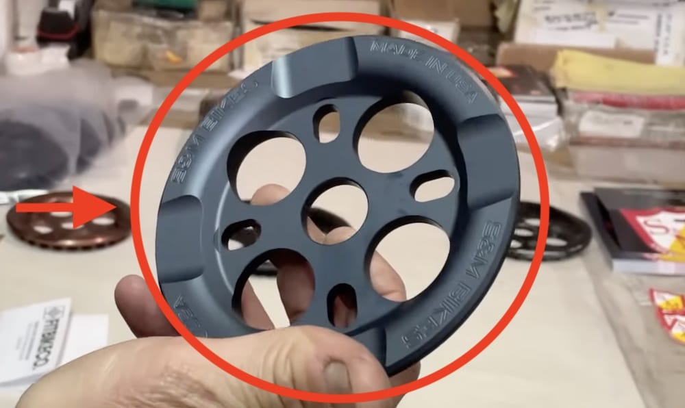 sm mid school guard sprocket test