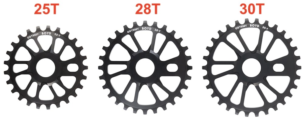 small bmx sprockets are best