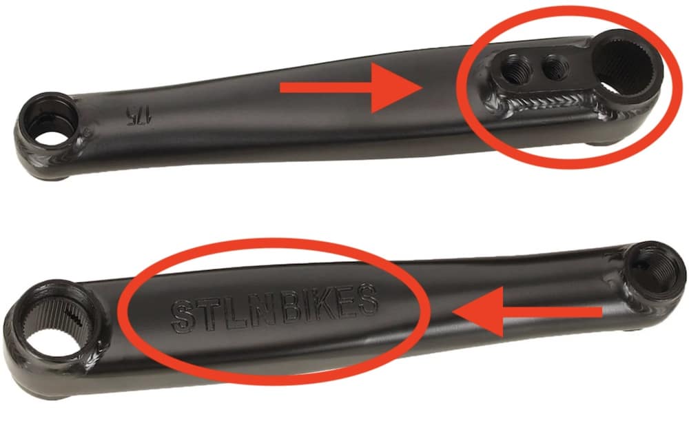 stolen talon bmx cranks performance