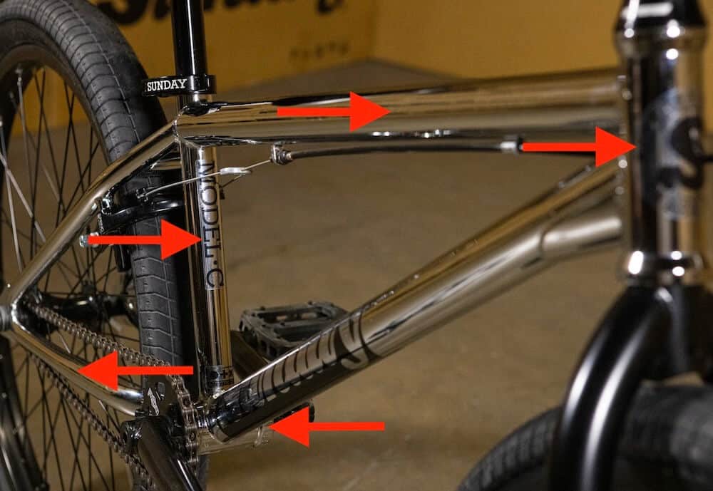 sunday 2027 model c bike frame geometry