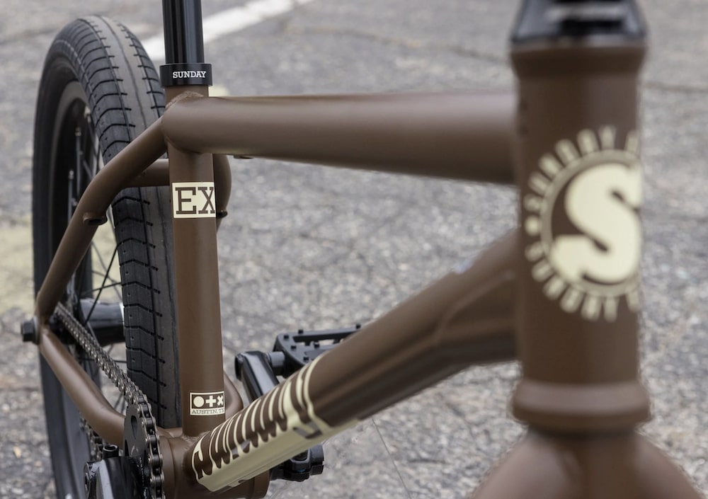 sunday ex julian arteaga bmx bike frame geometry