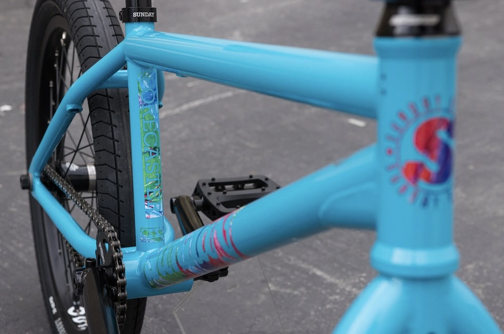 sunday forecaster aaron ross bmx bike geometry