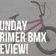 sunday primer bmx bike review