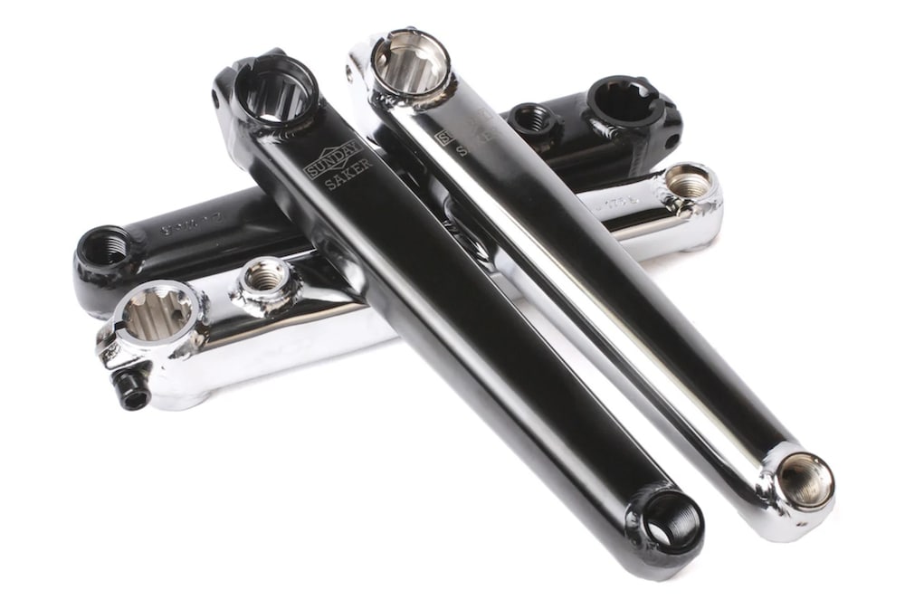sunday saker cranks specs