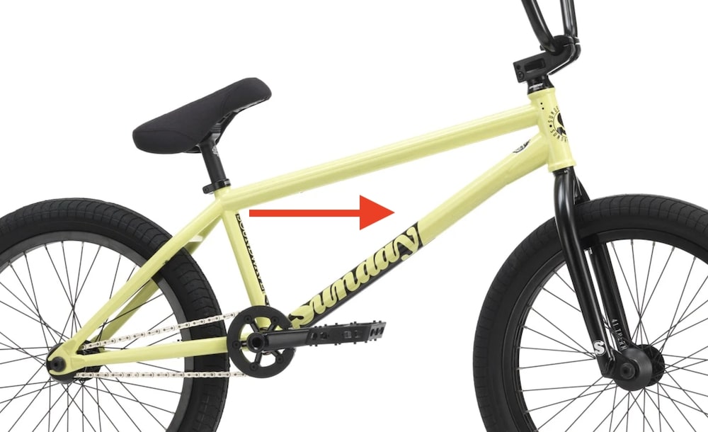 sunday soundwave special bike frame geo