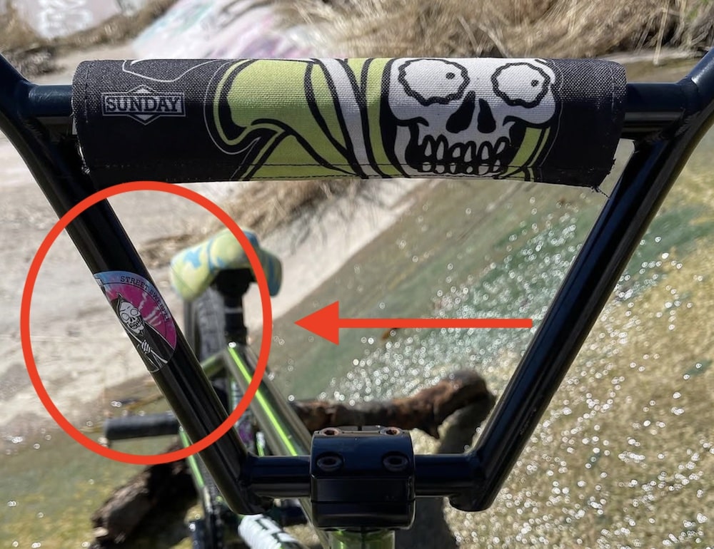sunday street sweeper bmx bar test