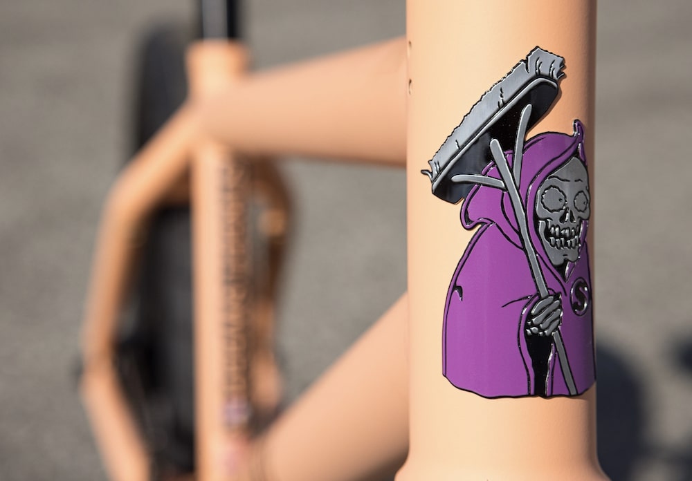 sunday street sweeper bmx bike frame bar geo