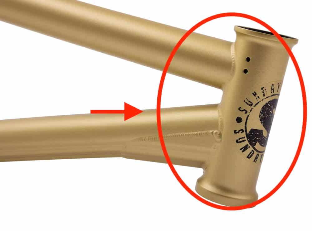 sunday wavelength frame head tube angle