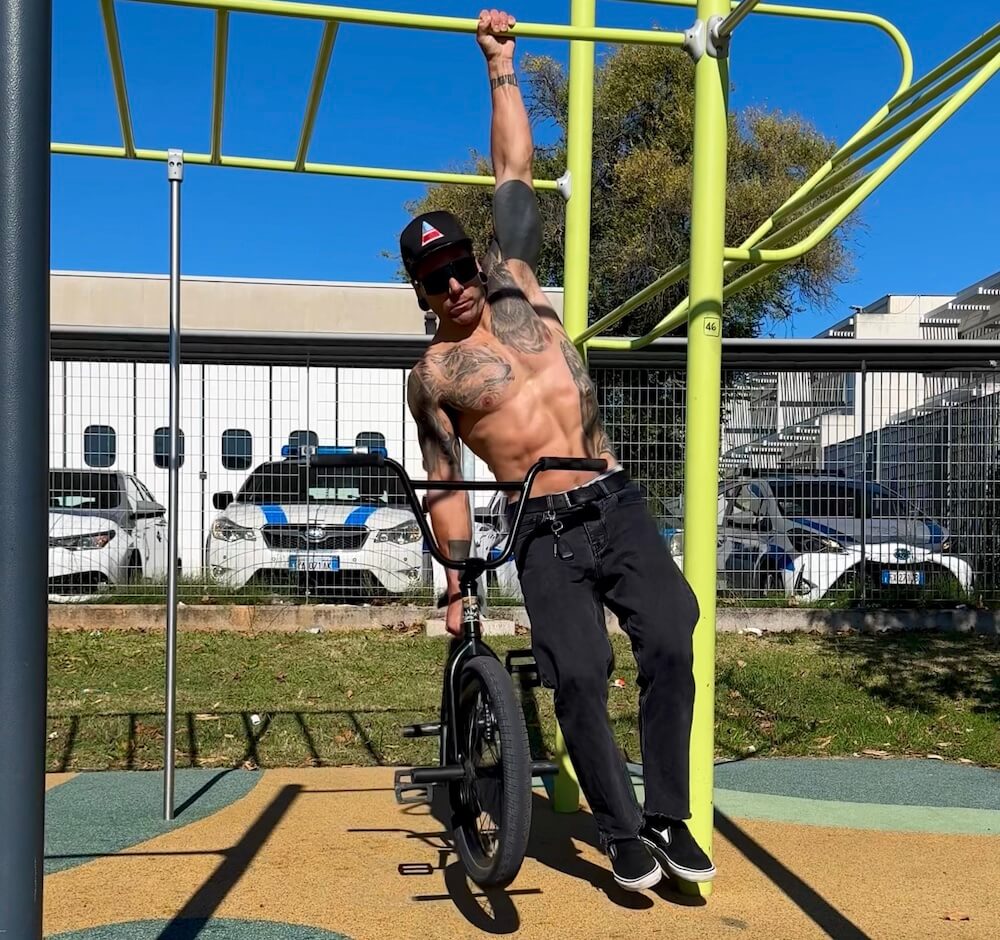 take care of your body because bmx is hard