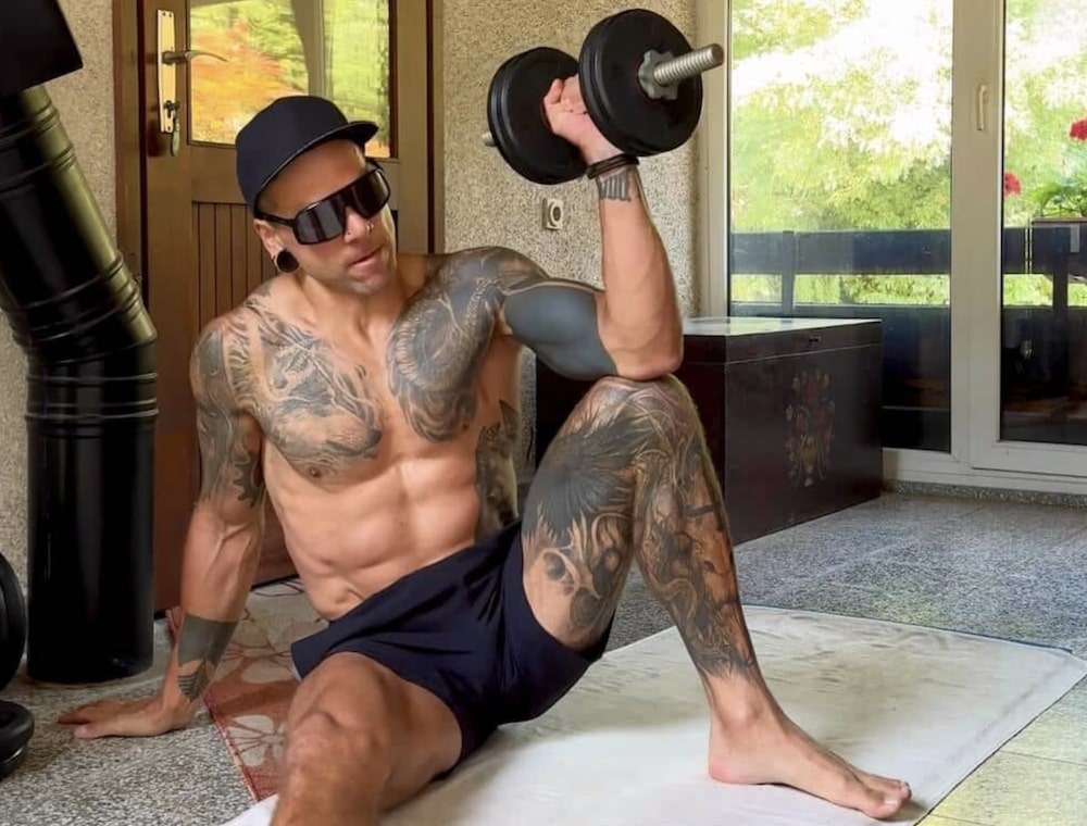 use weights to get your body stronger for bmx riding