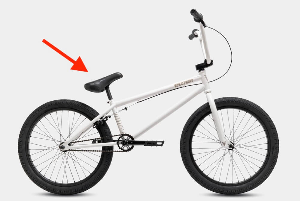 verde spectrum bmx 21 75 top tube