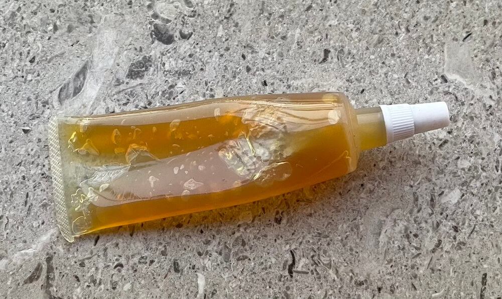 wash and regrease moving parts