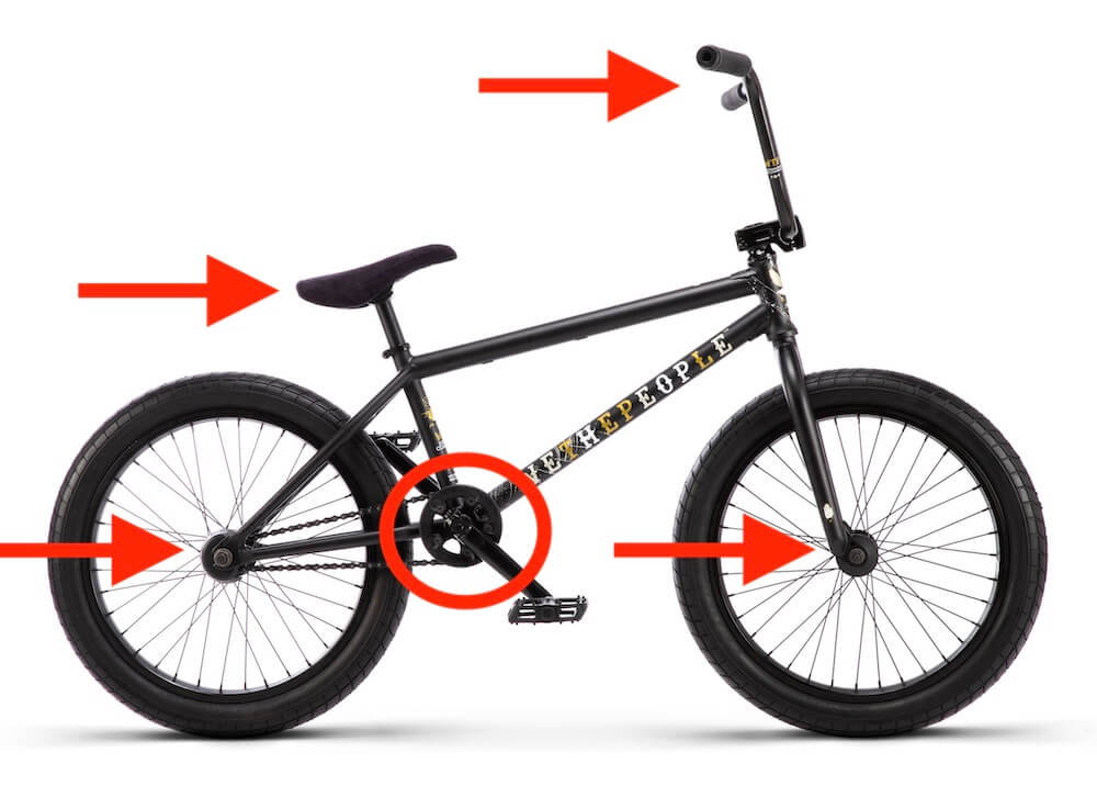 wethepeople justice bmx specs weight price