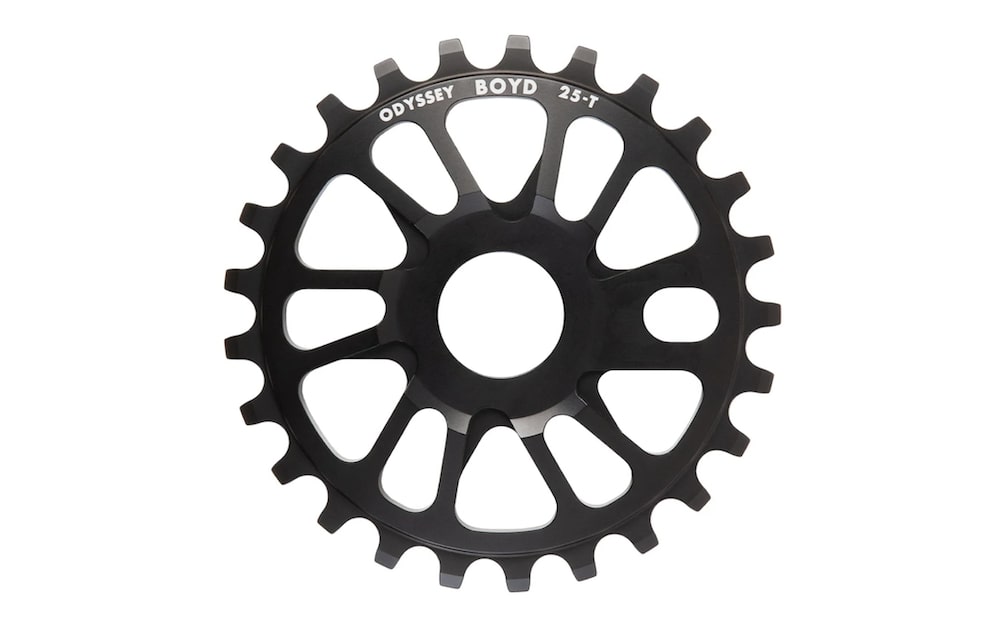 what does a smaller bmx sprocket size do
