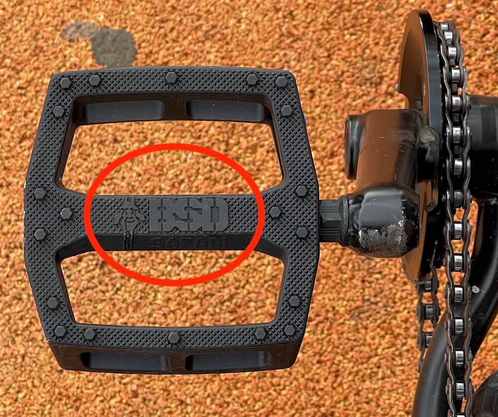 what makes a good plastic bmx pedal