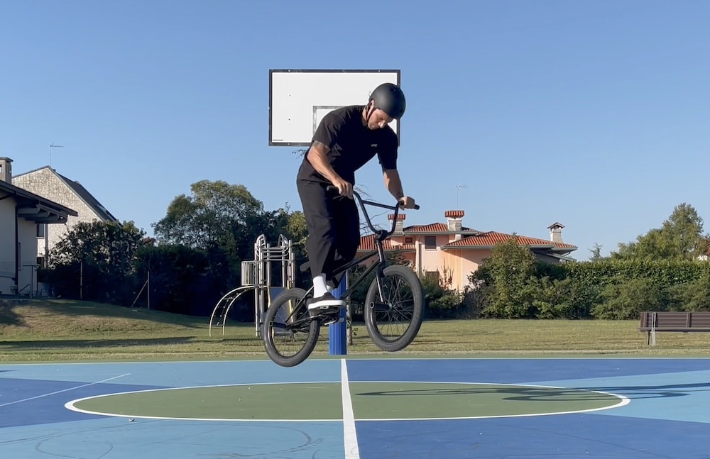 what tricks should older bmx beginners learn first