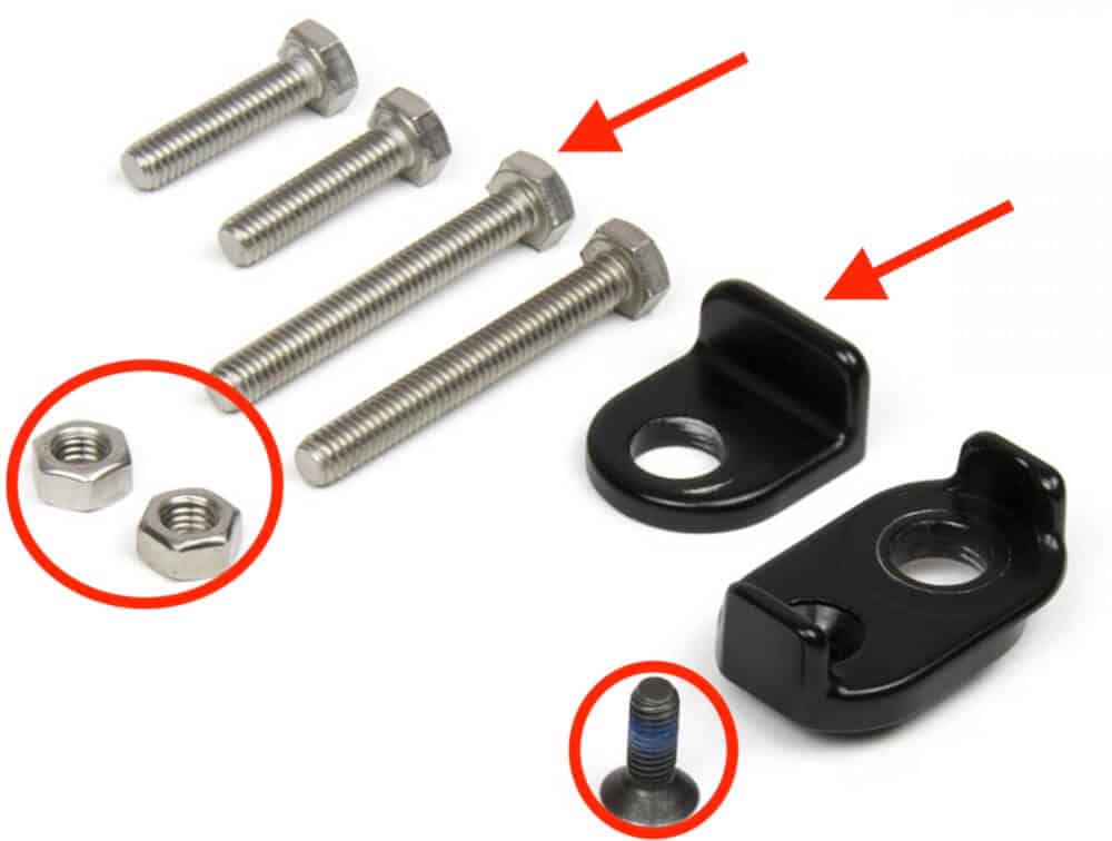 whats included with the chase rsp frame