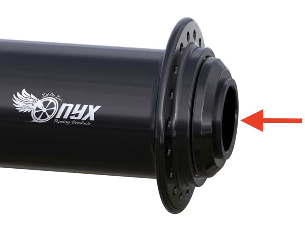 who is onyx front thru bolt hub for