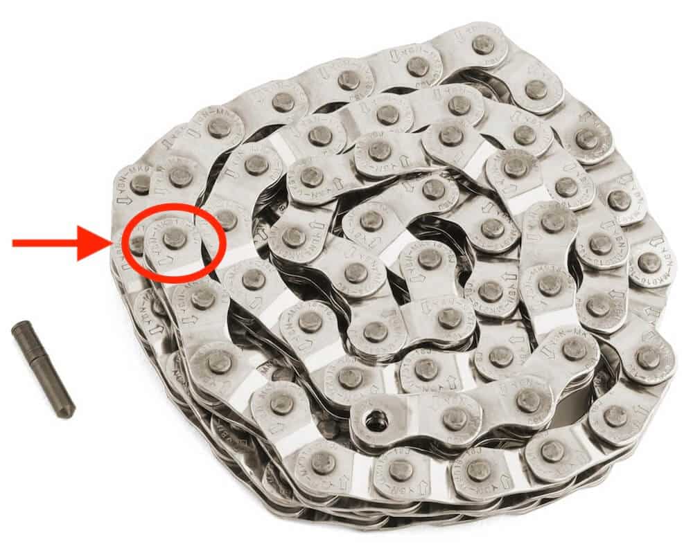 who should use a half link chain for bmx racing