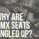 why are bmx seats angled up