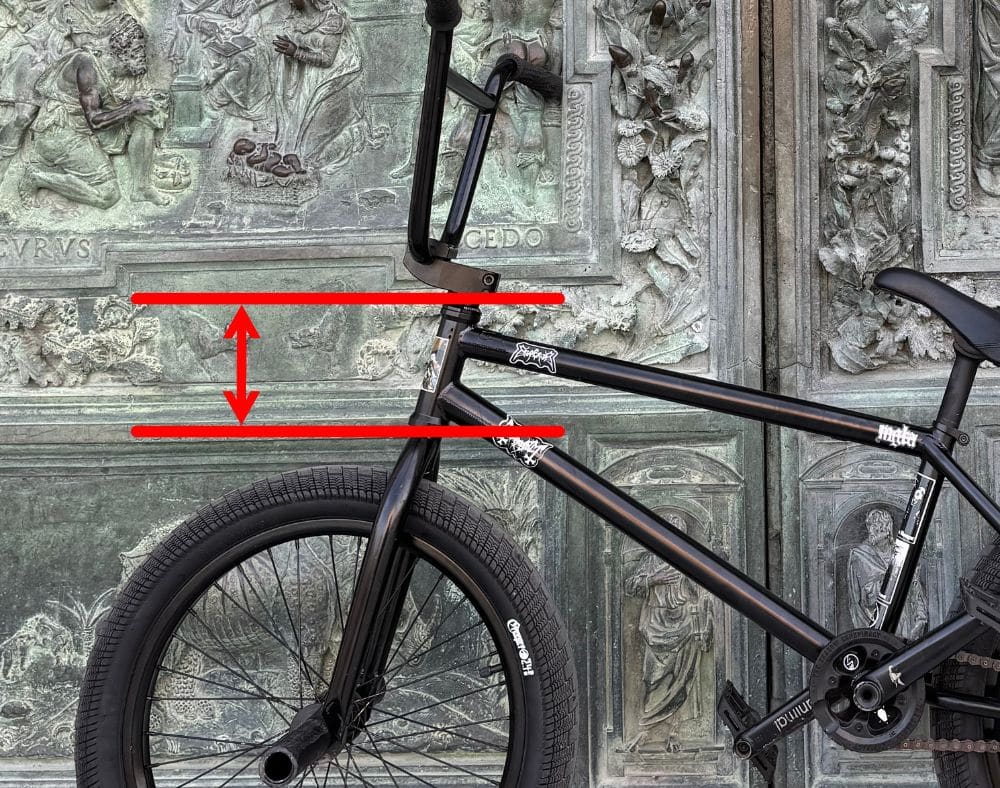 why does bike head tube length matter