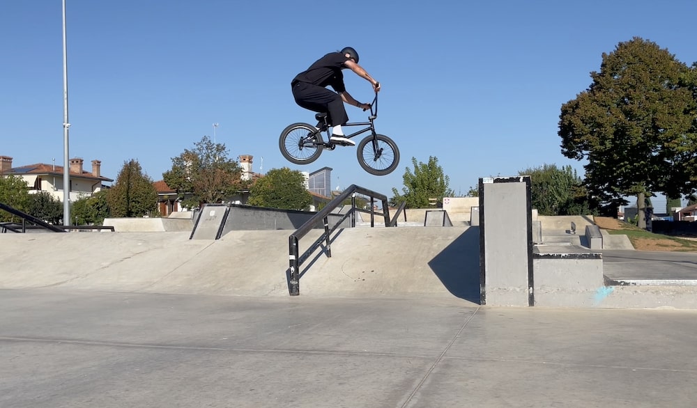 why you must learn a 180 on a bmx bike