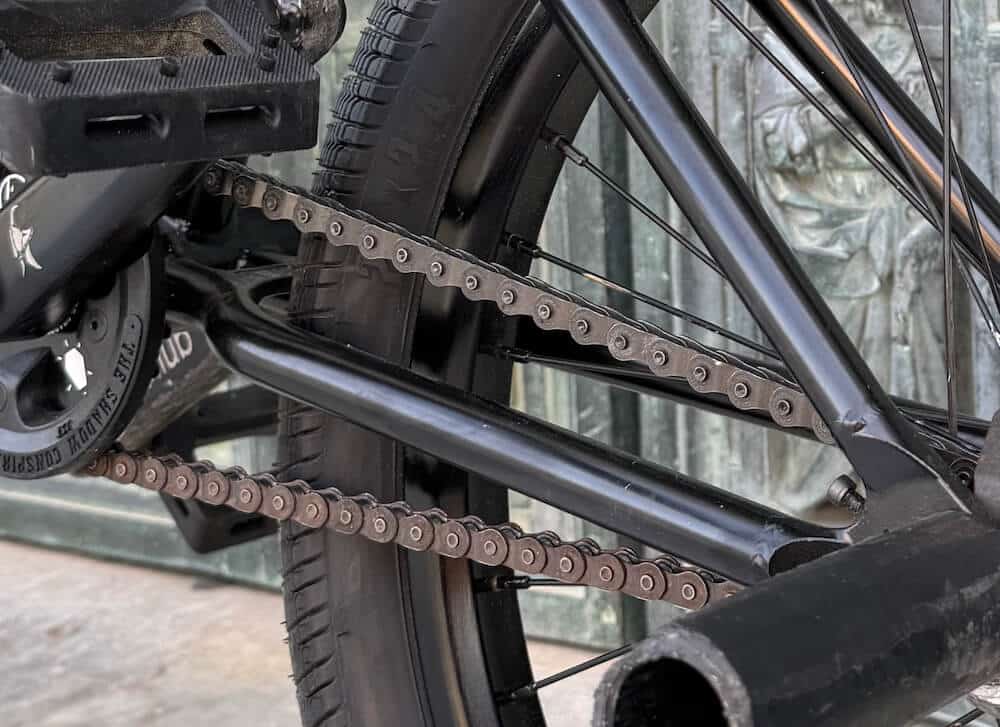 worn out chain causes chain to skip