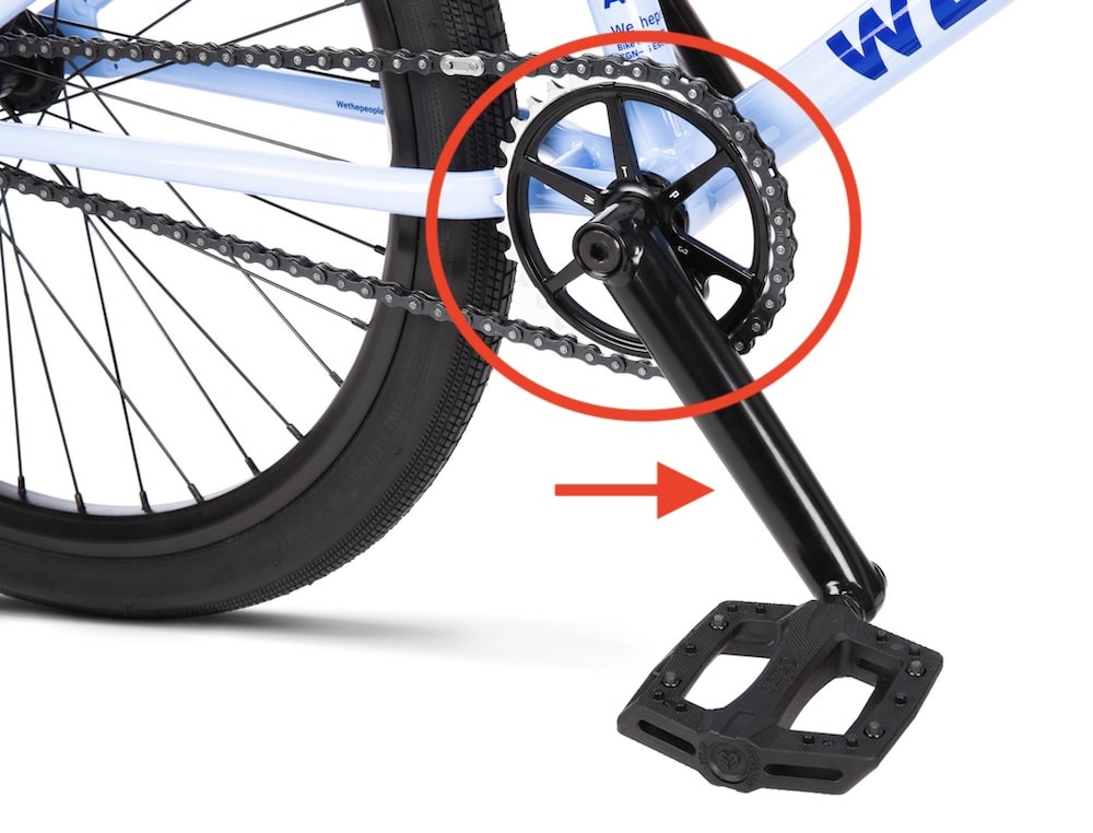 wtp atlas 24 sprocket and cranks